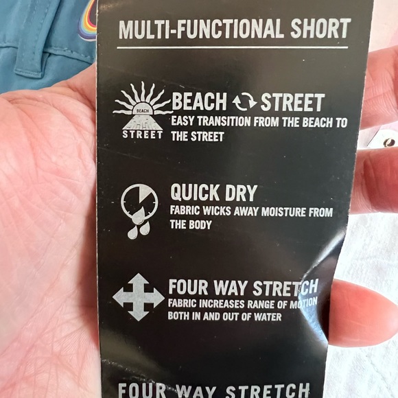 Trunks Surf & Swim Co. Multi Functional Shorts For Men Sz 38 NWT - Picture 13 of 15